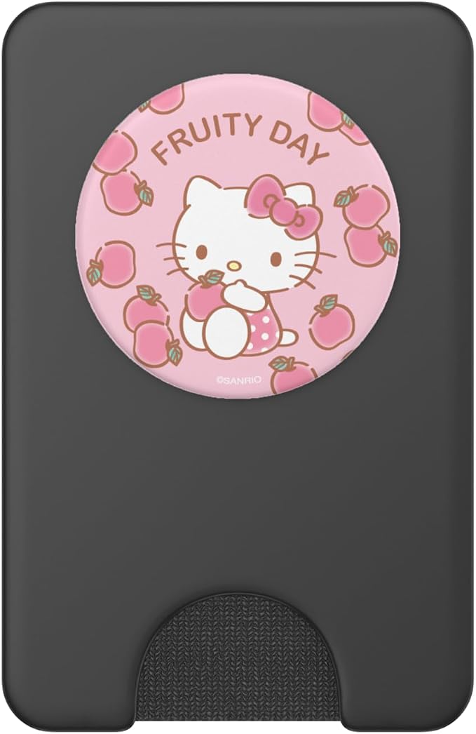 Hello Kitty Pink Apples Fruity Day PopSockets Adhesive PopGrip