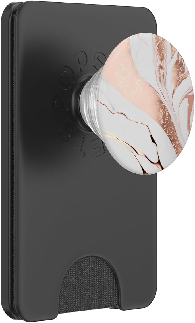 Rose Gold Marble PopSockets Adhesive PopGrip