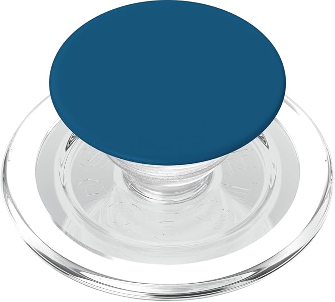Cute Simple Minimalist Color Ocean Blue PopSockets PopWallet for MagSafe
