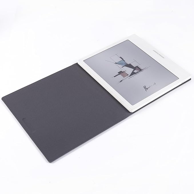 Magnetic Case for 7 Onyx Boox Tablet Go 7/Go 7 Color (1/2th Gen2024/2025) Slim Lightweight Premium PU Leather Folio Cover with Magnetic Closure &amp Auto Sleep/Wake (Advanced Grey)