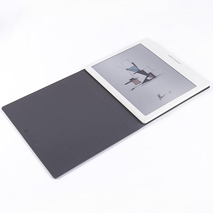 Magnetic Case for 7 Onyx Boox Tablet Go 7/Go 7 Color (1/2th Gen2024/2025) Slim Lightweight Premium PU Leather Folio Cover with Magnetic Closure &amp Auto Sleep/Wake (Advanced Grey)