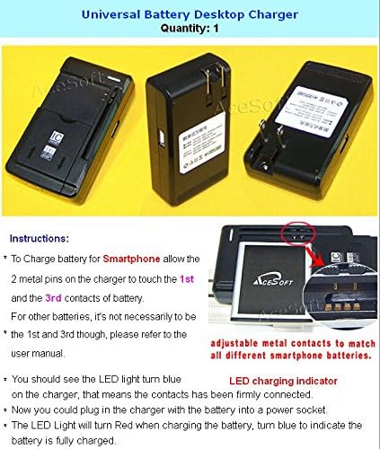 Universal Battery Charger Travel Dock Home Micro USB 3.1 Reversible Data Cable Cord 3ft Compatible with ZTE Imperial Max Z963U Smartphone
