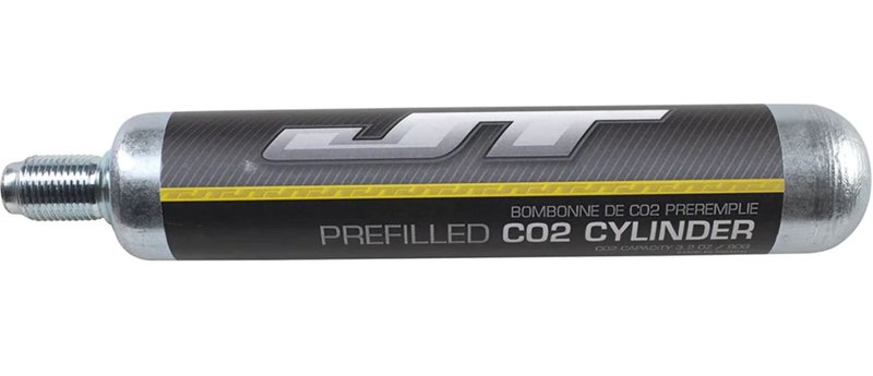 JT 90g CO2 Cartidges w/PBB Barrel Plug & Squeegee Combo Package (88g Crosman AirSource cylinders Compatible) (2)