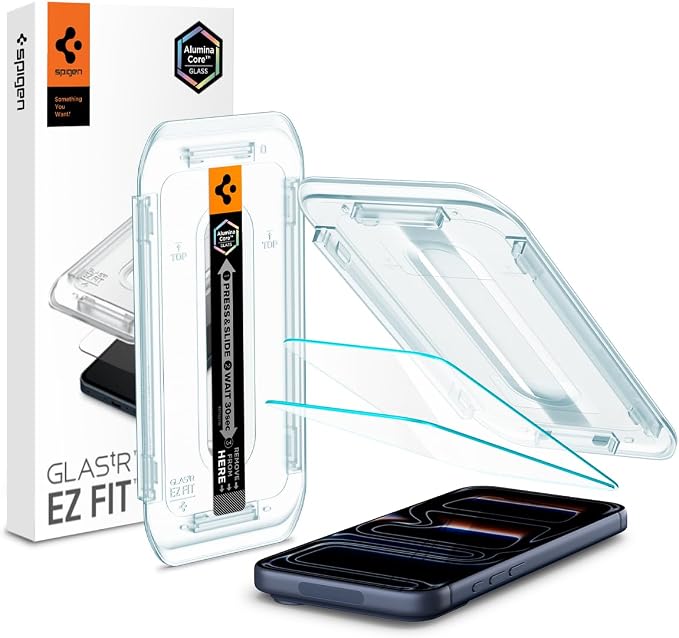 Spigen Tempered Glass Screen Protector [GlasTR EZ FIT] designed for iPhone 11 / iPhone XR [6.1 inch] [Case Friendly] - 2 Pack