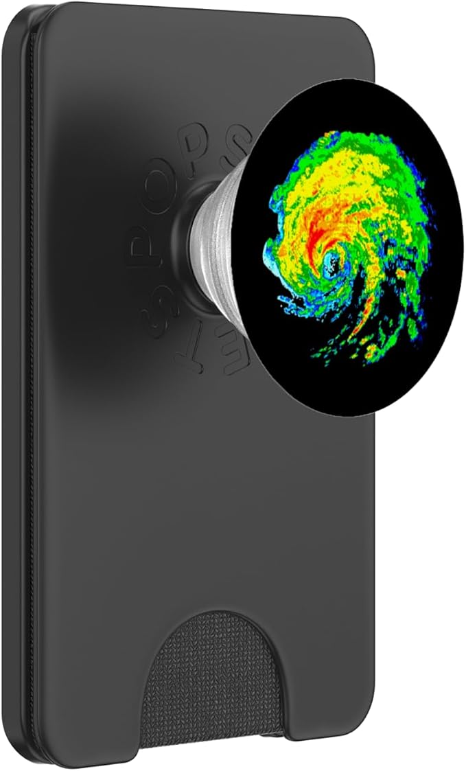 Meteorologist Storm Chasing Weather Radar Image PopSockets Adhesive PopGrip