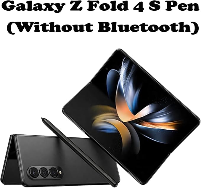 2 Pack Black Galaxy Z Fold 4 S Pen Compatible with Samsung Galaxy Z fold 4 Pen Fold Edition Stylus Pen for Galaxy Z Fold 4 Fold Edition Without Bluetooth