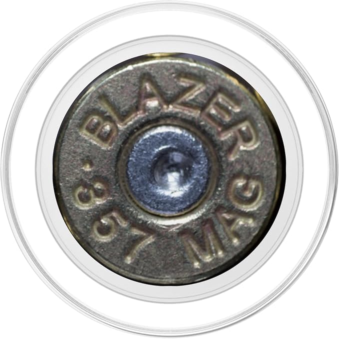 357 Mag Spent Bullet casing Brass-Awesome Gun Collector Gift PopSockets Adhesive PopGrip