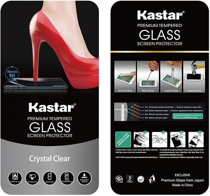 Kastar 5-Pack Screen Protector Glass Screen Protector for N9000 Smartphone