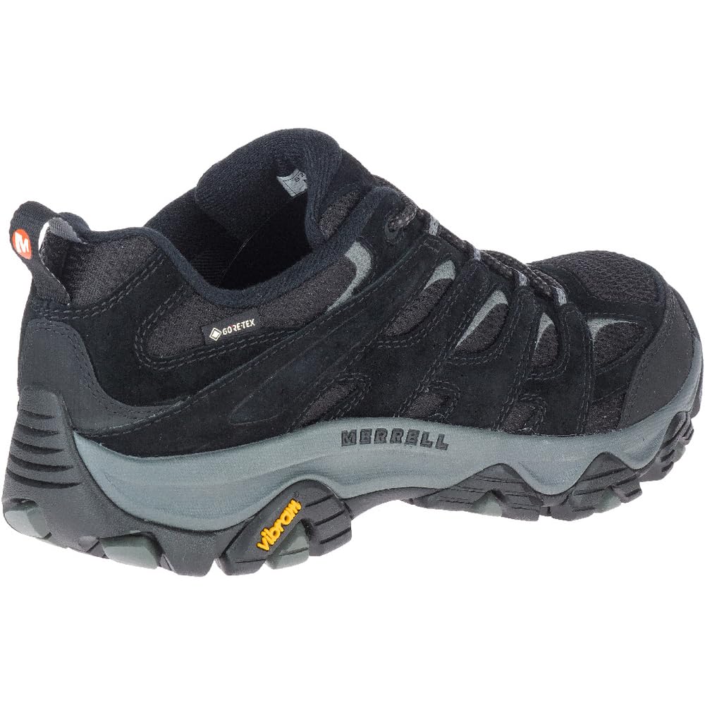 Merrell Men's Moab 3 GTX Hiking Shoes, Grey Black, 8