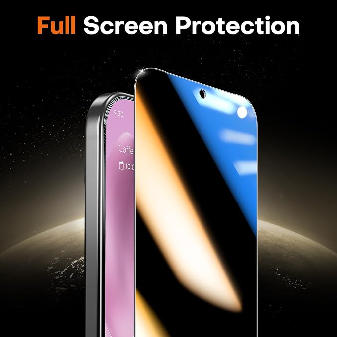 TOCOL for Pixel 2026 Screen Protector Clear | Easy Installation Bubble-Free 9H+ Tempered Glass 11FT Military Grade Shatterproof Anti-Scratch Case Friendly HD 2 Pack