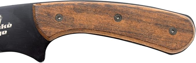 Snake Eye Machete with Heavy Duty Construction-Ergonomic Non-Slip Handle and Belt Sheath for Gardening, Land-Management, Bushcraft, Hunting and Outdoor