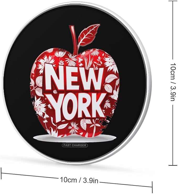 I Love New York City Wireless Charger Portable Charging Pad | LightweightAll Smartphone