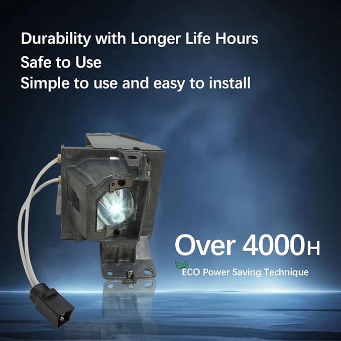 SORNEICDR NP36LP Replacement Projector Lamp Bulb Compatible with OPTOMA S310X W312 X312 NEC V302X H5380BD P1283 P1383W X113PH NP-V302W NP-V302X H6519ABD ACER P1283 P1383W Projectors, with Housing
