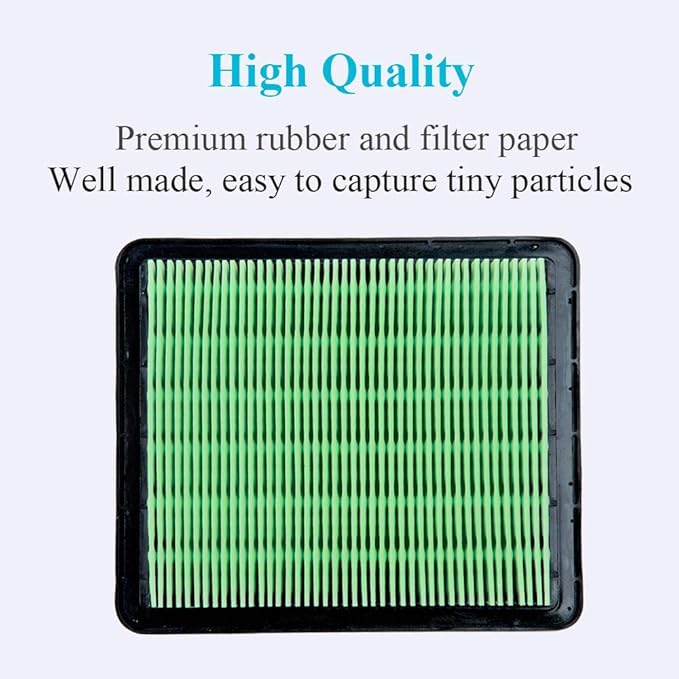 HOODELL 5 Pack 17211-zl8-023 Air Filter, Compatible
