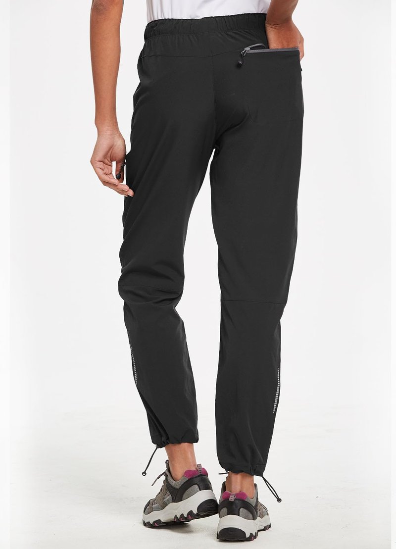baleaf Women's Hiking Pants Quick Dry Lightweight Water Resistant Stretch Cargo Pants with Zipper Pockets Travel Camping 29''-Black XS