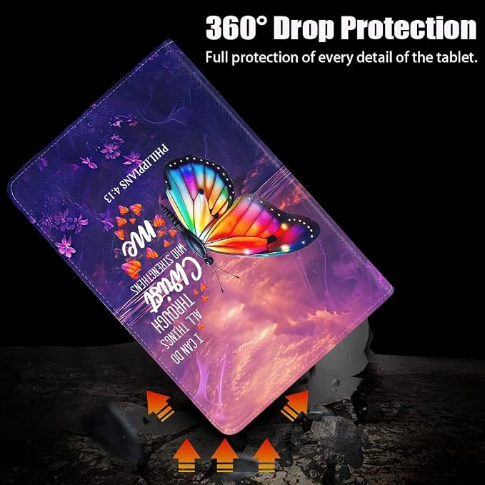 Case for iPad (A16) 11th Generation 11 Inch 2025/ iPad 10th Generation 10.9 Inch 2022 Slim PU Leather Cover Adjustable Stand with Auto Wake/Sleep Case African Women