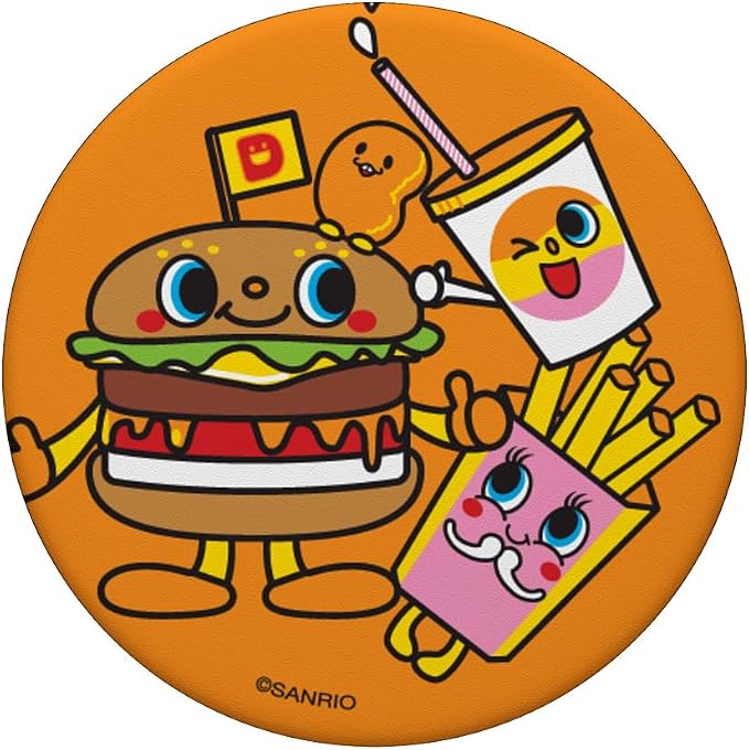 Sanrio Dokidoki Yummychums and Friends PopSockets Standard PopGrip