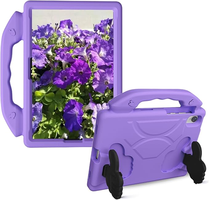 Kids Tablet Case with Built-in Kickstand and Handle Shockproof Cover Compatible with Lenovo Tab M10 FHD Plus 10.3Samsung Galaxy Tab A7/S6 Lite 10.4”Blue