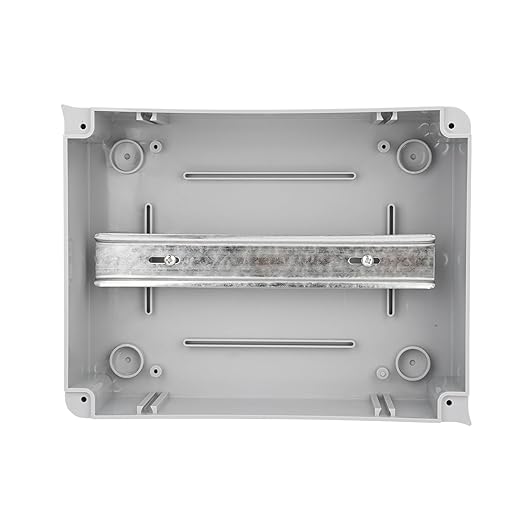 MOLLOM 12 Way Circuit Breaker MCB Distribution Protection Box with DIN Rail, IP65 Waterproof,for Indoor and Outdoor