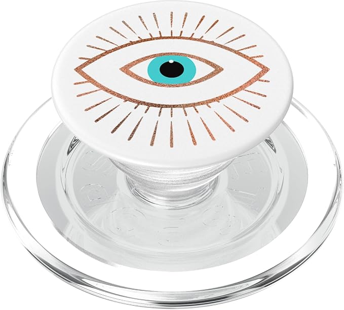Rose Evil Eye White PopSockets Adhesive PopGrip