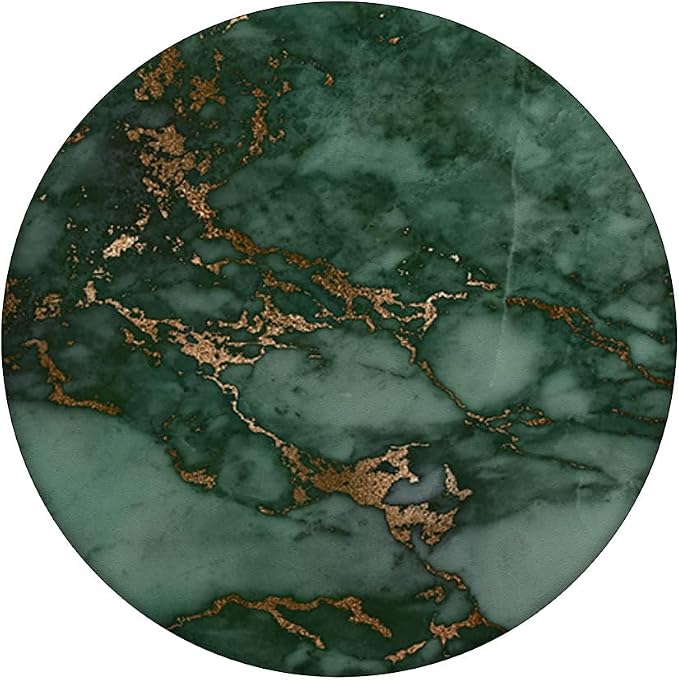 Elegant Dark Forest Green &amp Jade Green Pattern PopSockets PopGrip: Swappable Grip for Phones &amp Tablets