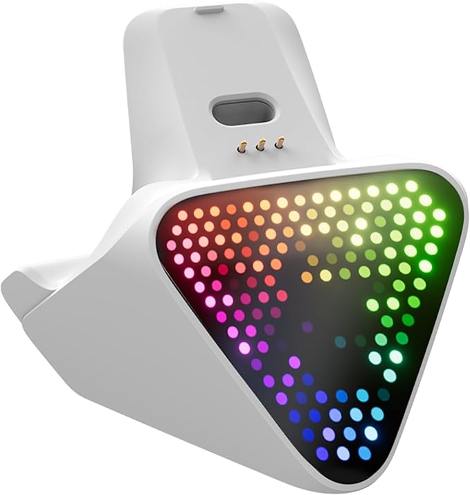 Flydigi White Wireless Charger Dock 2 Pro Only Support Apex 5 &amp Vader 5 pro