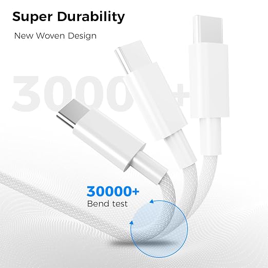iPad Fast Charger10ft Long iPad Charger Fast Charging20W USB C Charger | Charging Cable Cord for Apple iPad A16 11th/10th GenerationiPad Pro 13/12.9/11 inchiPad Air 13/11 M4/M3/M2/5th/4thMini 6/7