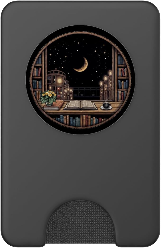 Book Lover Booktrovert Librarian Bookish Reader PopSockets Adhesive PopGrip