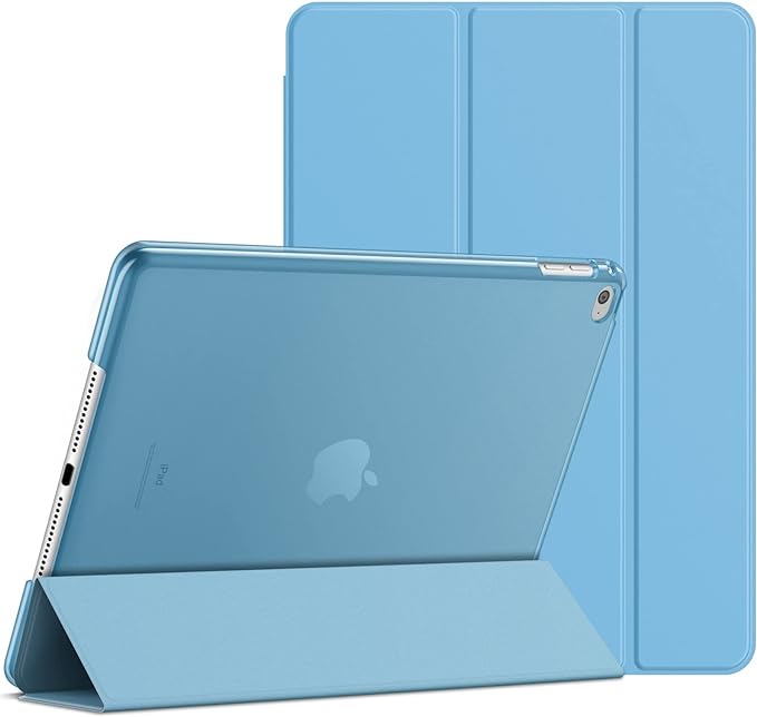 JETech Case for iPad Air 2 (2nd Generation) Smart Cover Auto Wake/Sleep (Blue)