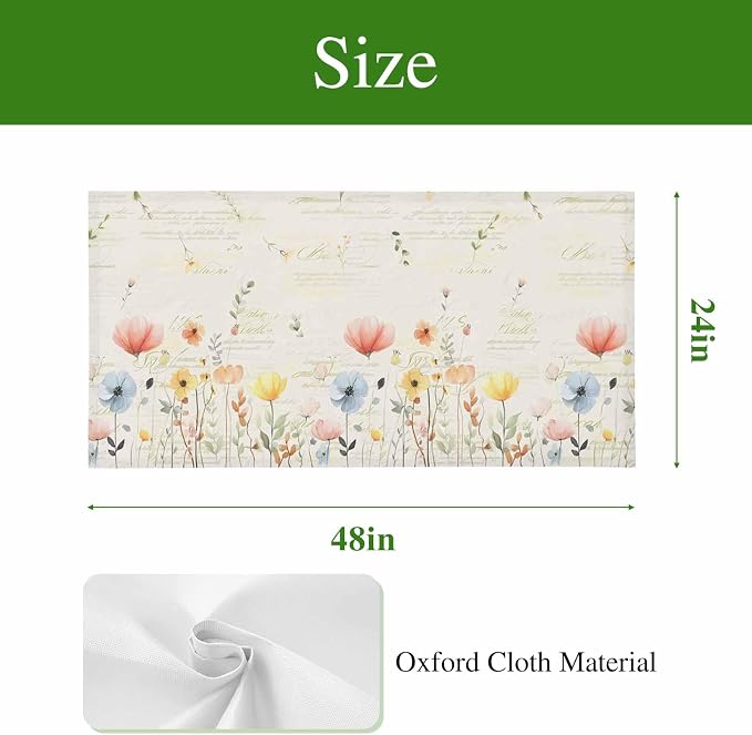 Fluorescent Light Covers for Ceiling Lights Spring Poppy Floral Magnetic Light