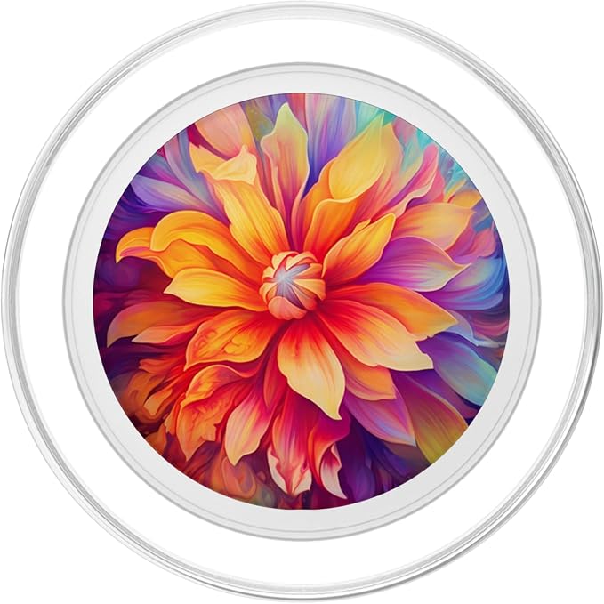 Flower Colorful Colorful Blossom PopSockets Adhesive PopGrip