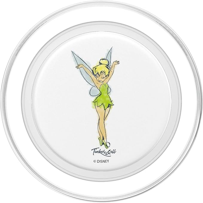 Disney Peter Pan Tinker Bell Watercolor Portrait PopSockets Adhesive PopGrip
