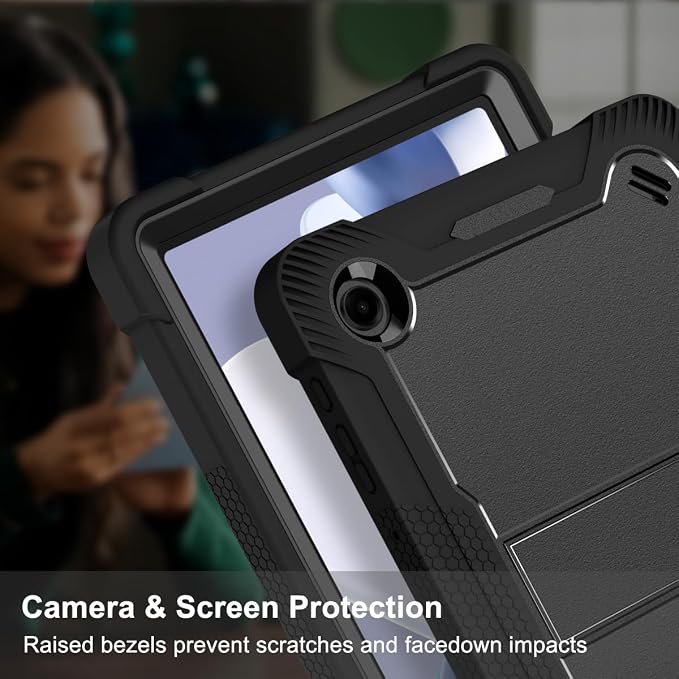 for T-Mobile Revvl Tab 2 Case Kids Shockproof Cover for REVVL Tab 2 5G Tablet Case 10.1 Inch 2025Black