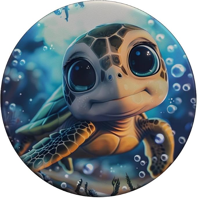 Baby Sea Turtle PopSockets PopGrip for MagSafe