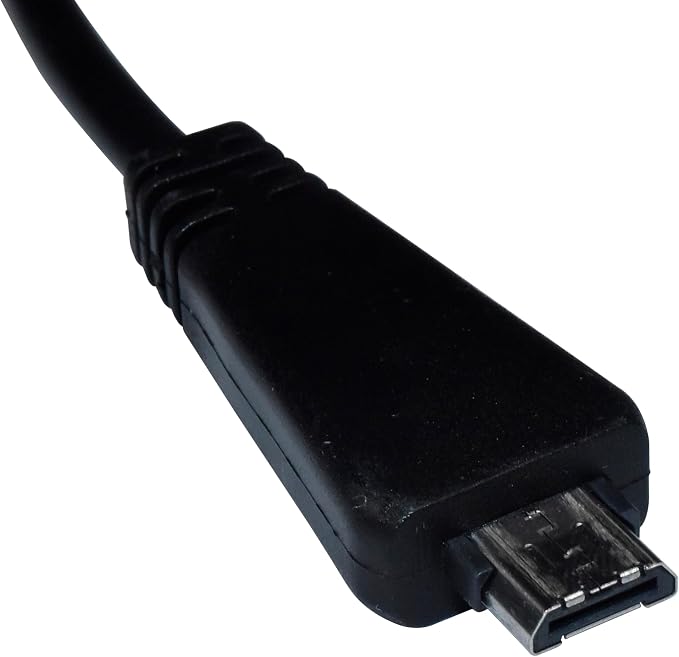 HQRP USB Data Cable Cord for Sony VMC-MD3 Cyber-Shot DSC-TX10 DSC-TX20 DSC-TX5 DSC-TX55 DSC-W560 DSC-W570 DSC-W580 DSC-HX100 DSC-T110 DSC-T99 Digital Camera