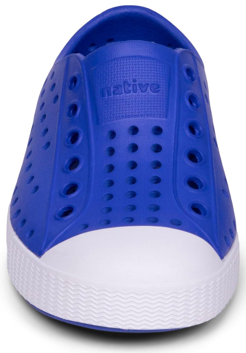 Native Shoes Unisex-Kids Jefferson Sneakers, UV Blue/Shell White, 13 Little Kid