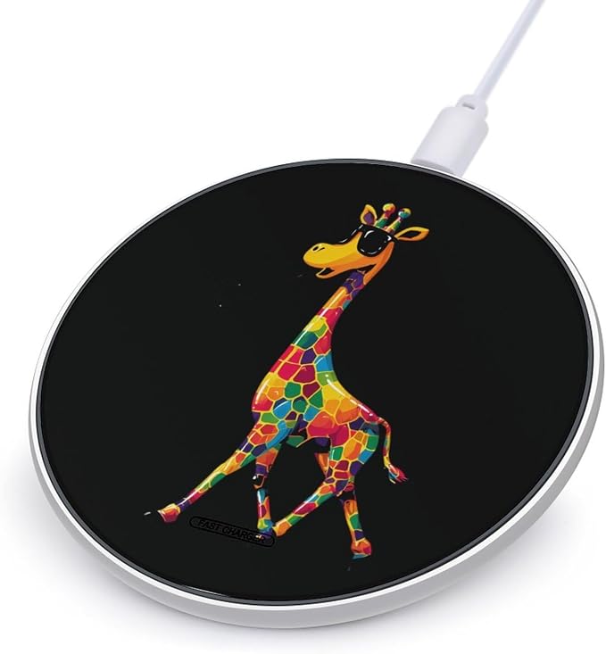Funny Animal Giraffe Wireless Charger Portable Charging Pad | LightweightAll Smartphone