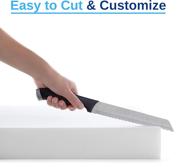 FoamRush 6-Inch Bunk (32" x 75") Mattress Gel Memory Foam RV Mattress Replacement, Medium Firm, Comfort, Pressure Relief, Made in USA, Travel Camper Trailer Truck, Cover Not Included