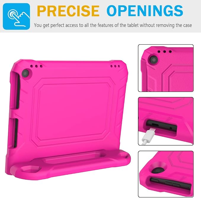 DJ&ampRPPQ Kids CaseEVA Strong Anti Drop is Suitable for 10 inch Tablet. Not Compatible with Ipad 10in Tablet Black