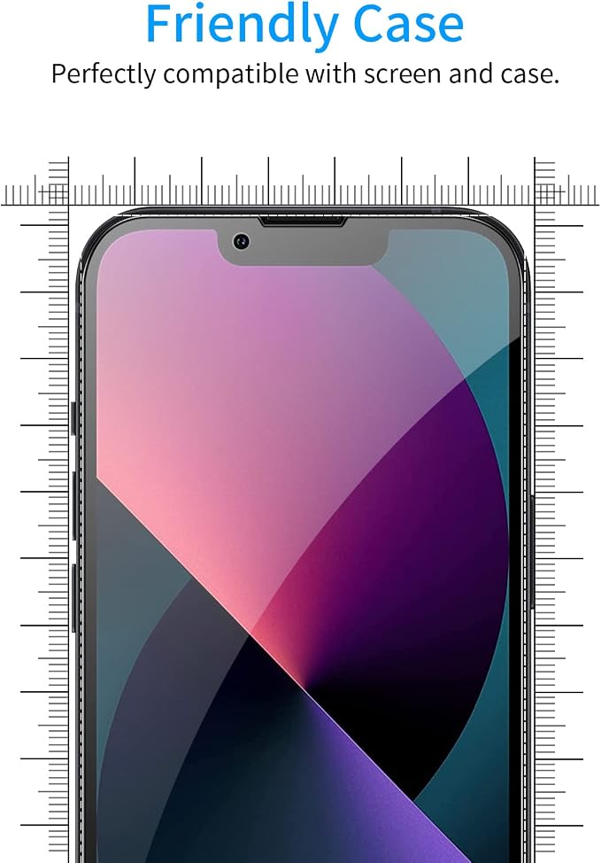 [2 Pack] Matte Privacy Glass Screen Protector Designed for iPhone 11 / iPhone XR Anti-Glare Anti-Fingerprint Install Frame 9H Tempered Glass
