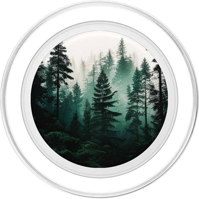 Forest Pine Tree Woods Green Nature Outdoor Explore PopSockets Adhesive PopGrip