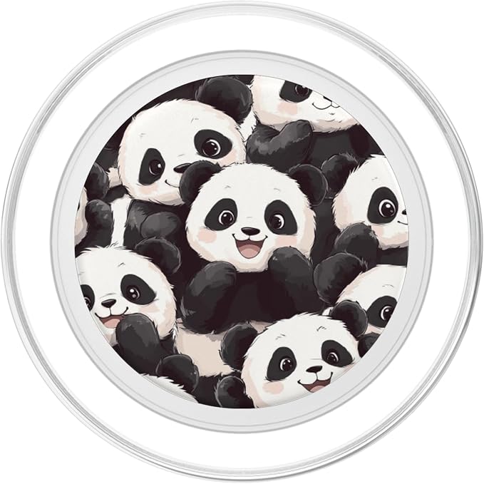 Panda Bear Wildlife Animal Zoo Zookeeper Zookeeping PopSockets PopWallet for MagSafe