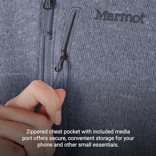 MARMOT Women's Drop Line 1/2 Zip Pullover Jacket - Lightweight, Breathable 100-Weight Sweater Fleece