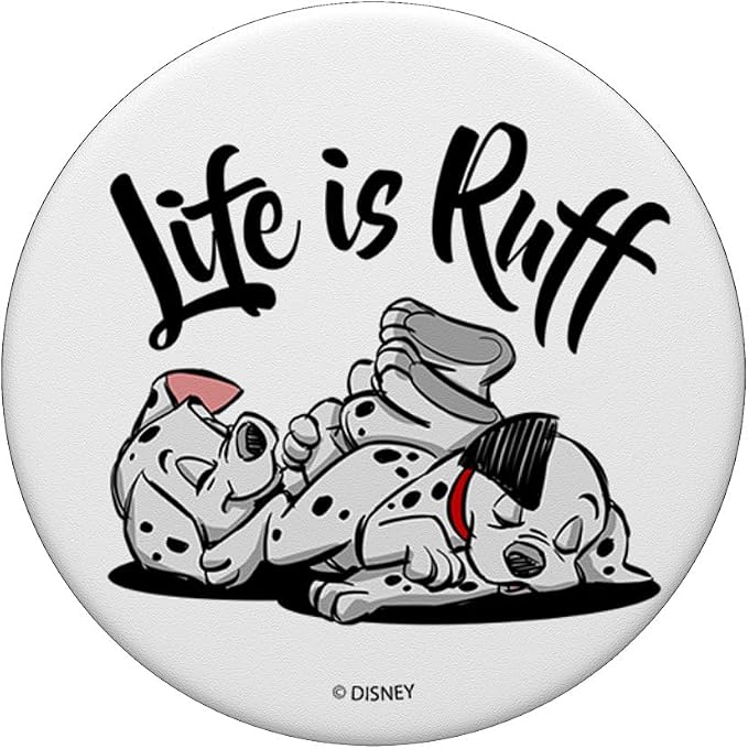 Disney 101 Dalmatians Life Is Ruff PopSockets Adhesive PopGrip
