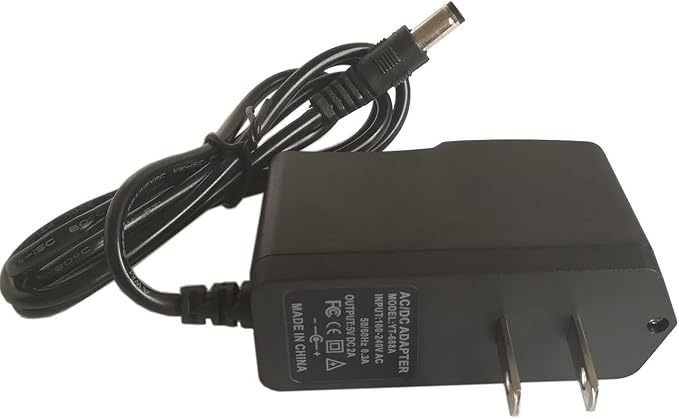 Universal AC 100-240V to DC Adapter 2000mA Mains Wall Charger 5V 2A Power Supply Adapter Transformer US