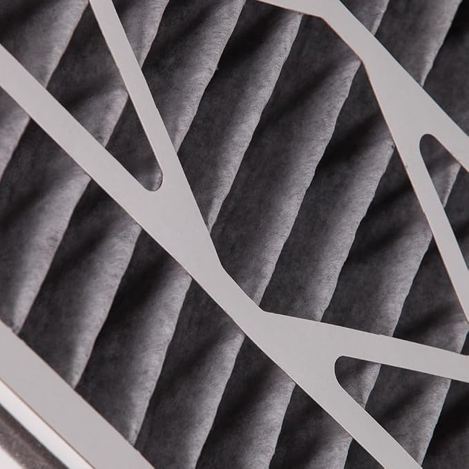 Nordic Pure 20x25x5 Air Bear AC Filter Replacement MERV 10 Pleated + Carbon 2