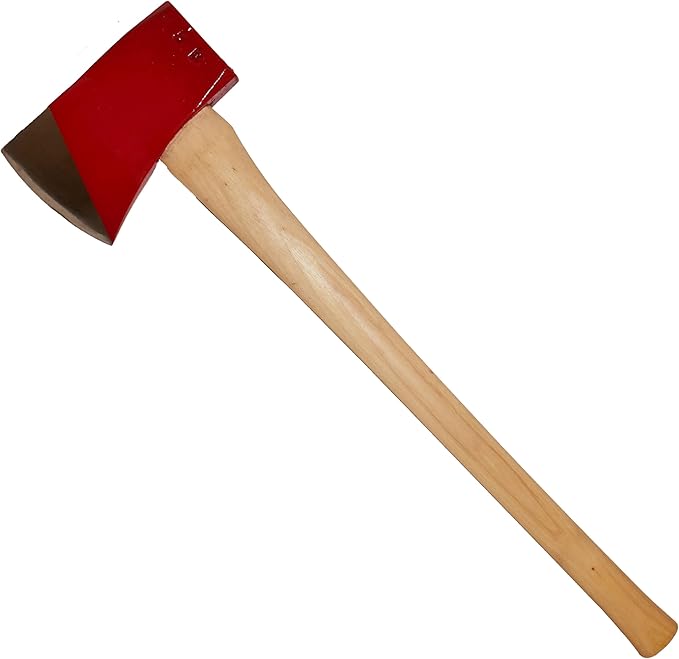 COUNCIL TOOL Fallers Single Bit Axe - 5 lb Loggers Axe with 28" Straight Wooden Handle & Forged Steel Head - 50DR28S