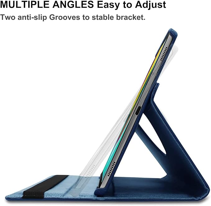 Case for Samsung Galaxy Note 10.1 inch 2012 (GT-N8000 N8010 N8013)360 Degree Rotating Stand Case Full Protective Coverwith Stylus PenScreen Film (Black)