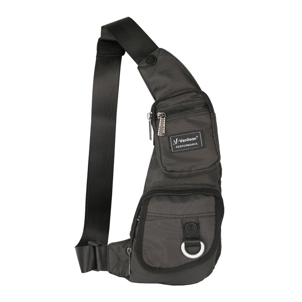 Vanlison Sling Bag - Small Crossbody Backpack for Men & Women, Lightweight Shoulder Bag Blue