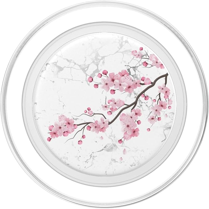 Sakura Florist Pink Flower Japan Gift Floral Cherry Blossom PopSockets Adhesive PopGrip